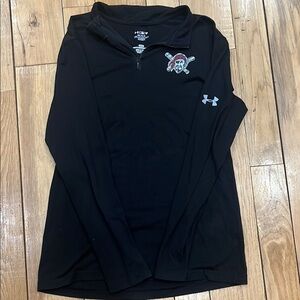 Under Armour Black Sweatshirt with Logo